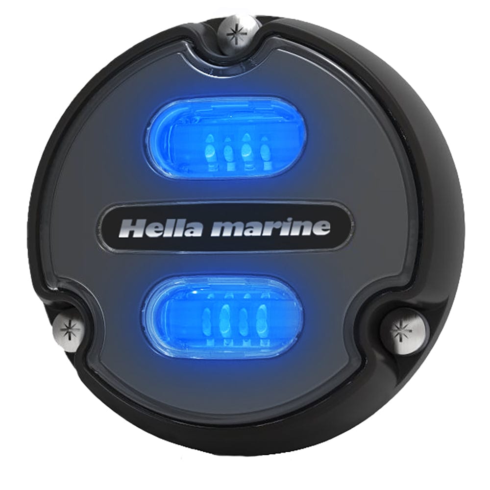 Hella Marine Hella Marine Apelo A1 Blue White Underwater Light - 1800 Lumens - Black Housing - Charcoal Lens Lighting
