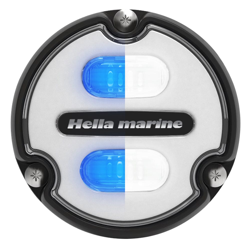 Hella Marine Hella Marine Apelo A1 Blue White Underwater Light - 1800 Lumens - Black Housing - White Lens Lighting