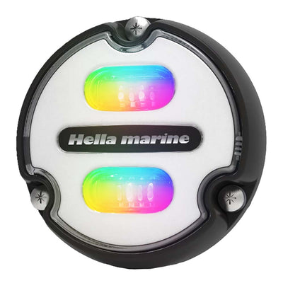 Hella Marine Hella Marine Apelo A1 RGB Underwater Light - 1800 Lumens - Black Housing - White Lens Lighting