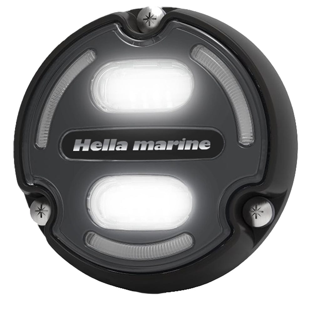 Hella Marine Hella Marine Apelo A2 Blue White Underwater Light - 3000 Lumens - Black Housing - Charcoal Lens w/Edge Light Lighting