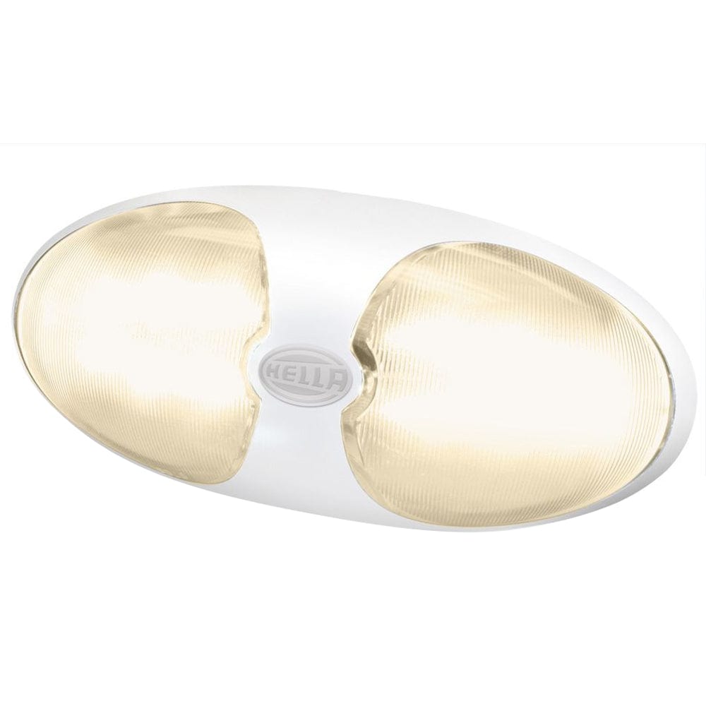 Hella Marine Hella Marine DuraLED 12 Interior/Exterior Lamp - Warm White LED - White Housing Lighting