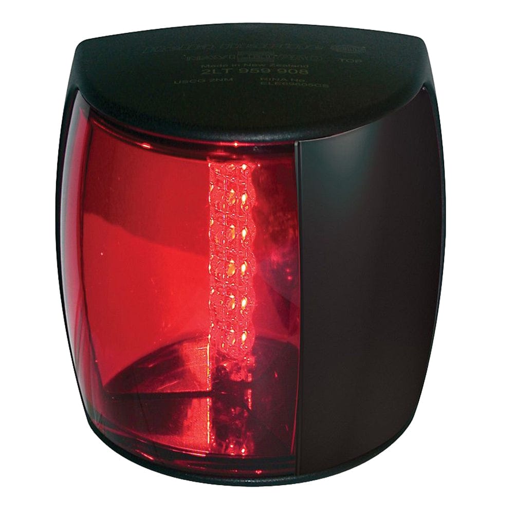 Hella Marine Hella Marine NaviLED PRO Port Navigation Lamp - 2nm - Red Lens/Black Housing Lighting
