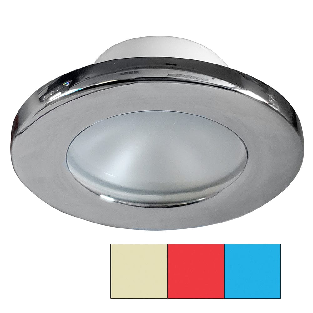 I2Systems Inc i2Systems Apeiron A3120 Screw Mount Light - Red, Warm White & Blue - Chrome Finish Lighting