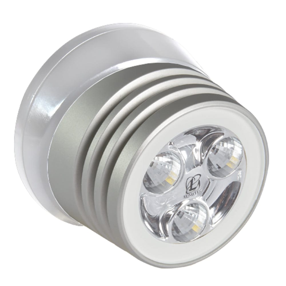 Lumitec Lumitec Zephyr LED Spreader/Deck Light - Brushed White Base - White Non-Dimming Lighting