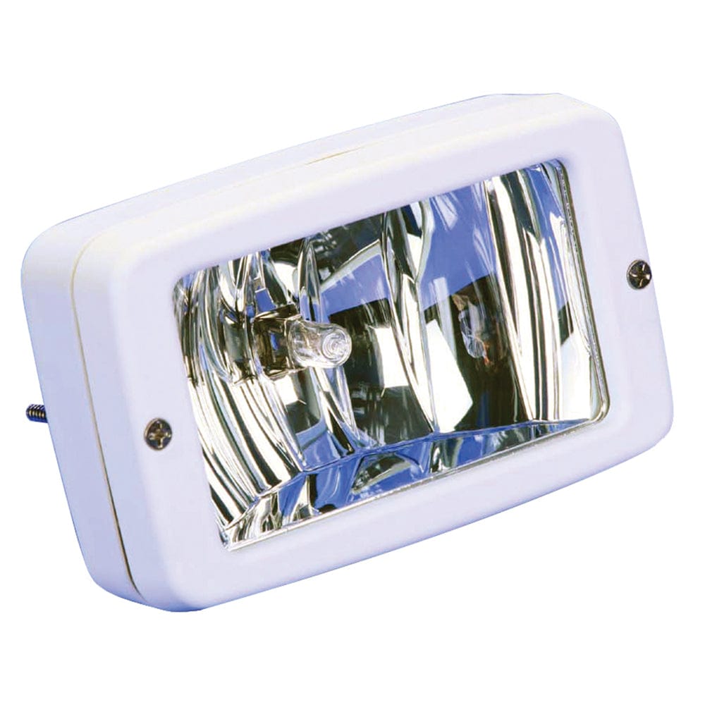 Marinco Marinco Flush Mount Halogen Deck Lamp - 12V - 55W - White Lighting