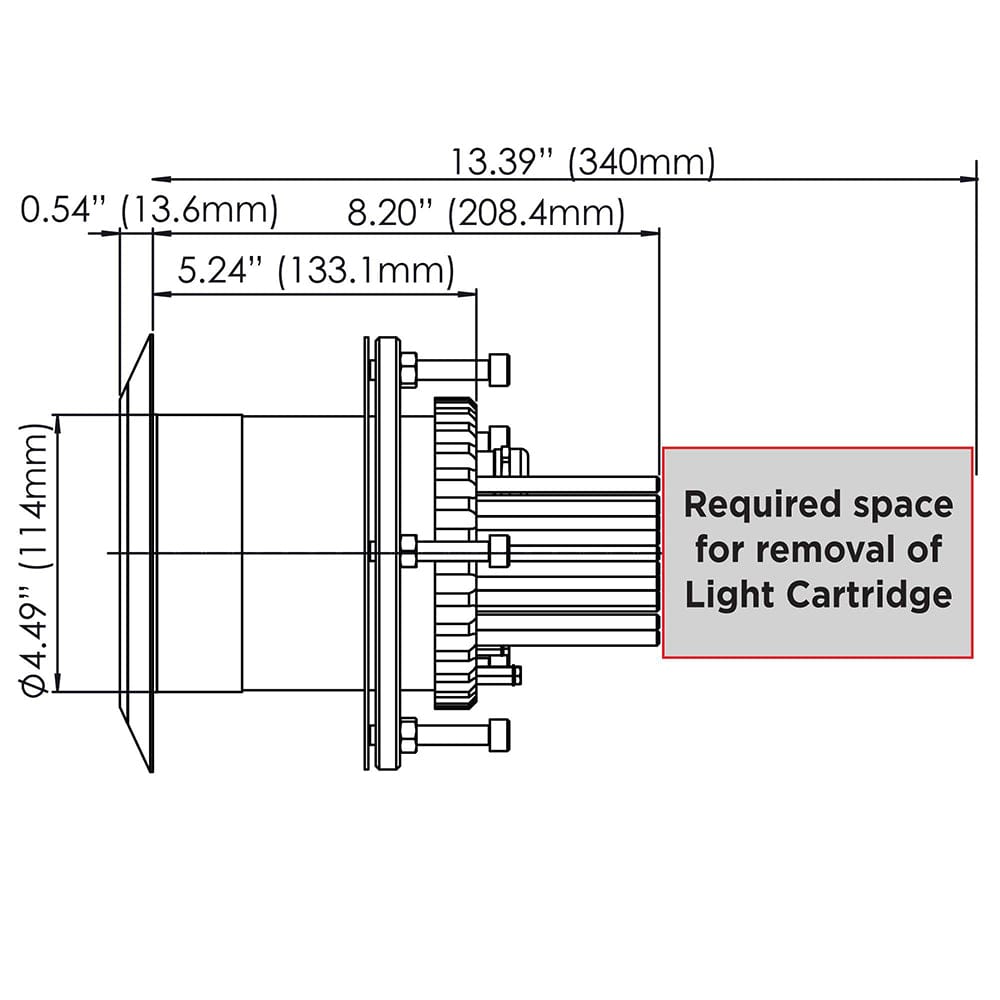 OceanLED OceanLED 3010XFM Pro Series HD Gen2 LED Underwater Lighting - Midnight Blue Lighting