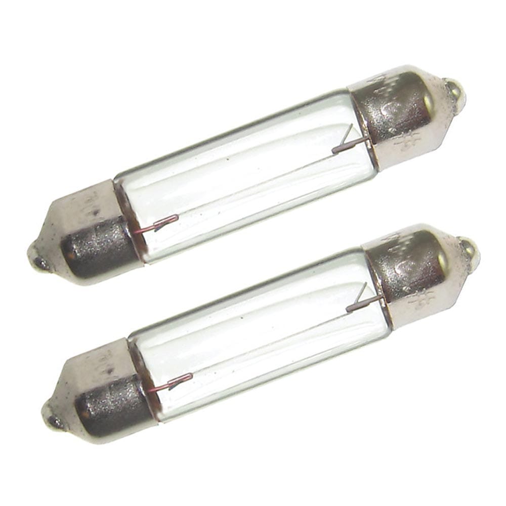 Perko Perko Double Ended Festoon Bulbs - 12V, 10W, .74A - Pair Lighting