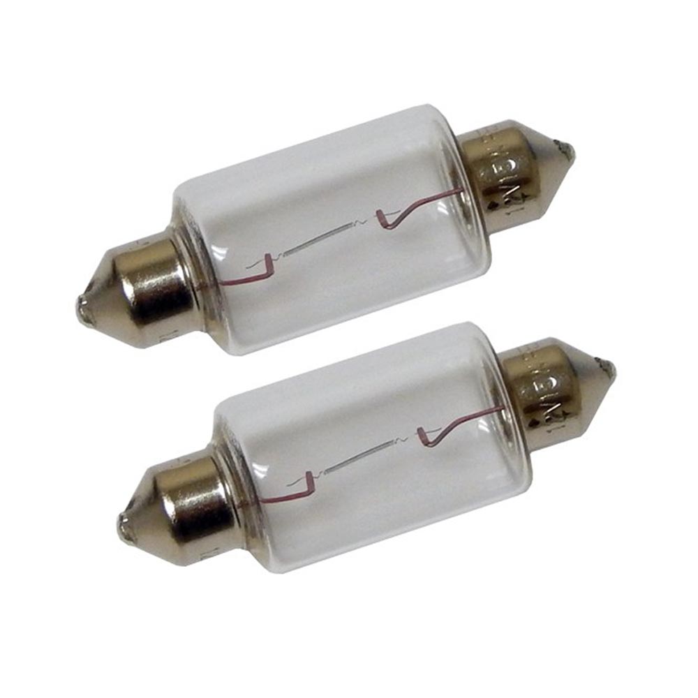 Perko Perko Double Ended Festoon Bulbs - 12V, 15W, .97A - Pair Lighting