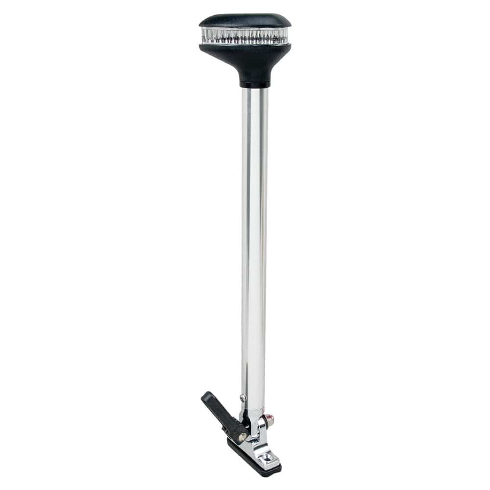 Perko Perko Stealth Series - L.E.D. Fold Down All-Round Light - Vertical Mount 13-3/8" Height - 2NM Range Lighting