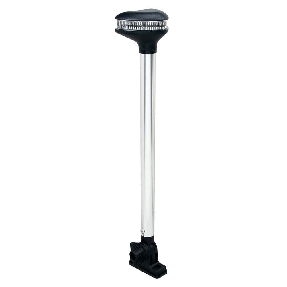 Perko Perko Stealth Series - L.E.D. Fold Down White All-Round Light - Vertical Mount - 13-3/8" Lighting