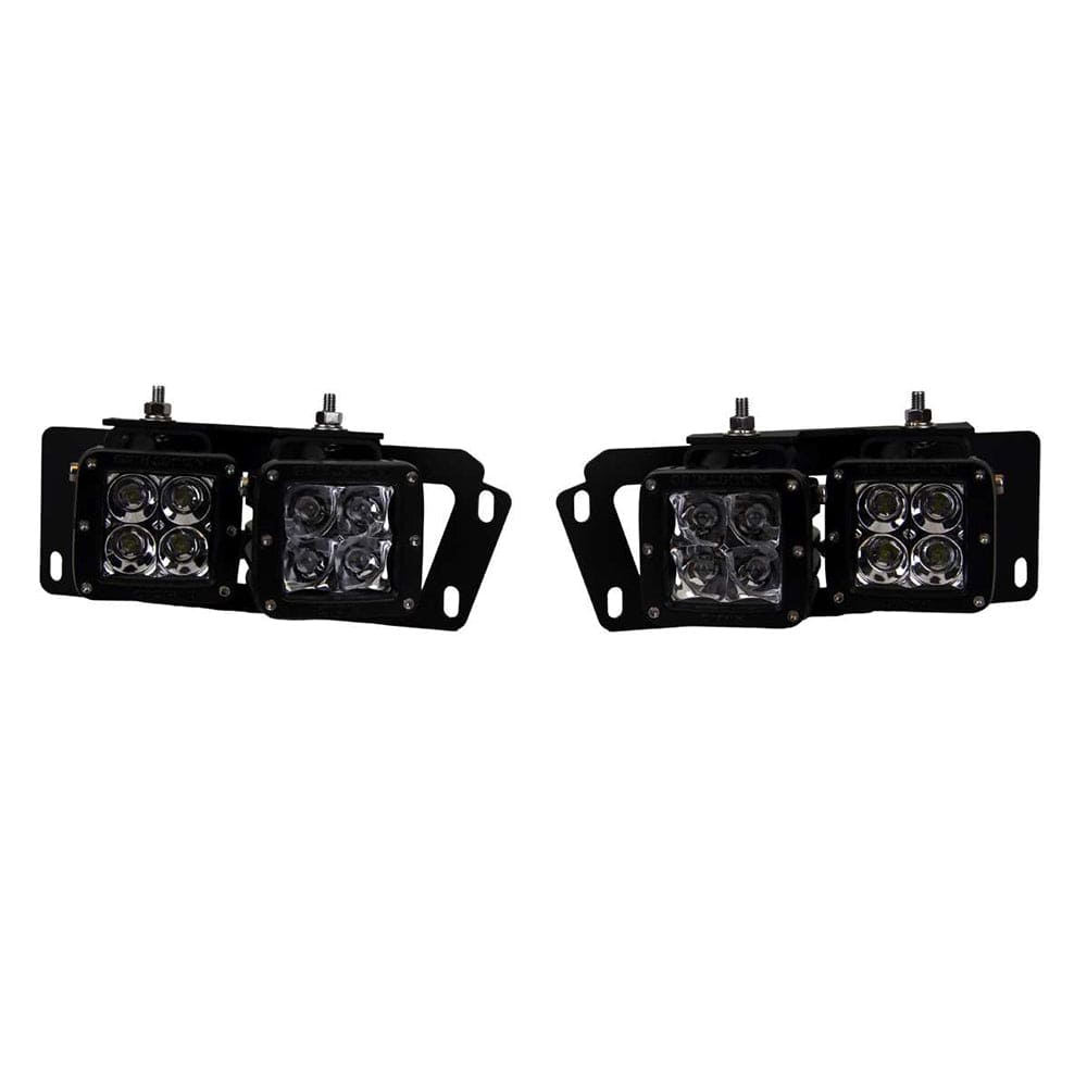 RIGID Industries RIGID Industries 2010-2017 Dodge Ram 2500/3500 & 2009-12 Dodge Ram 1500 Fog Light Mount Kit Lighting