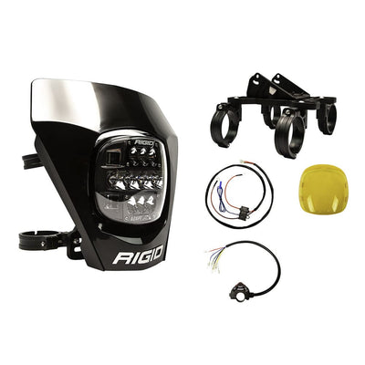 RIGID Industries RIGID Industries Adapt XE Extreme Enduro LED Moto Kit - Black Lighting