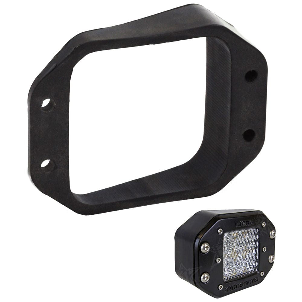 RIGID Industries RIGID Industries D-Series Angled Flush Mount Kit - Left/Right Lighting