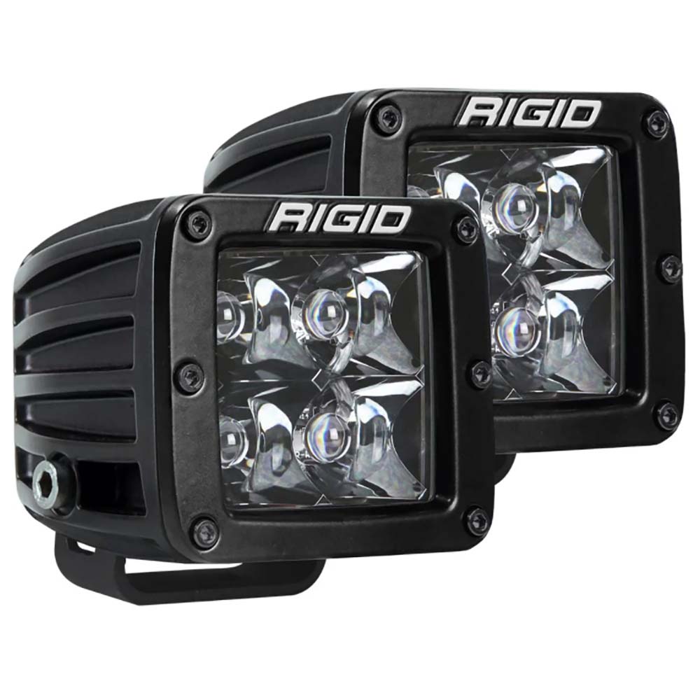 RIGID Industries RIGID Industries D-Series Pro Dually Spot Surface Mount Pair - Midnight Edition Lighting