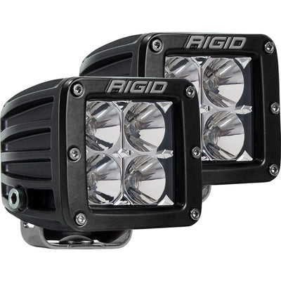 RIGID Industries RIGID Industries D-Series PRO Hybrid-Flood LED - Pair - Black Lighting