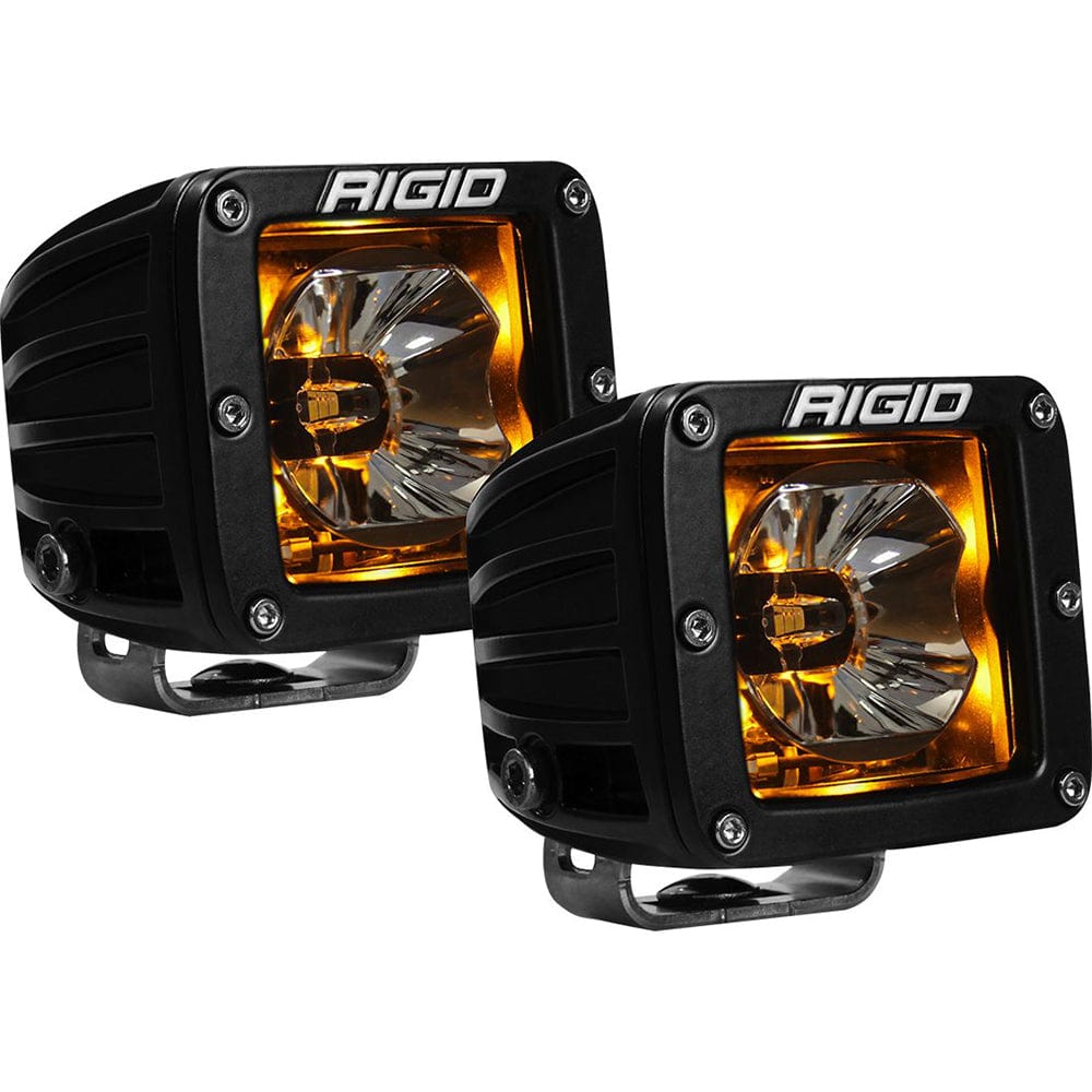 RIGID Industries RIGID Industries Radiance™ Pod Amber Backlight Black Housing - Pair Lighting