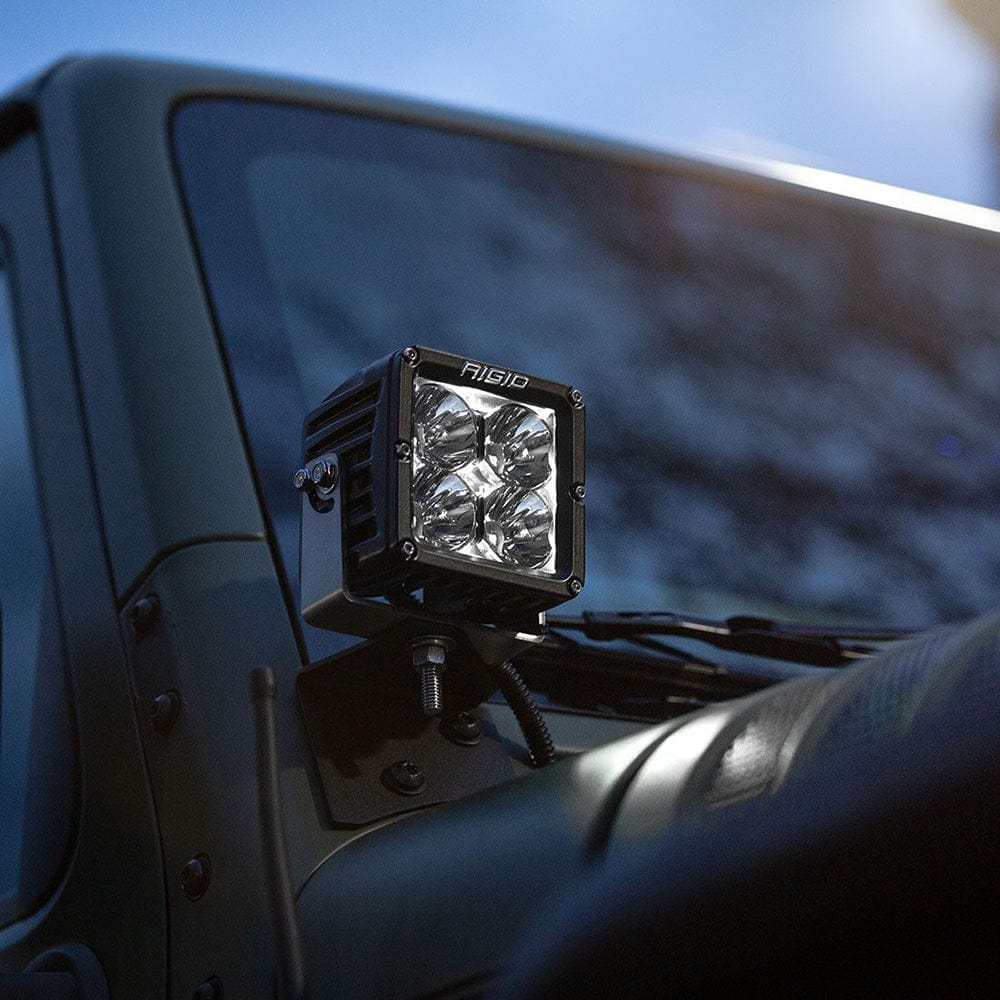 RIGID Industries RIGID Industries Radiance Pod XL - Black Case w/Amber Backlight - Pair Lighting