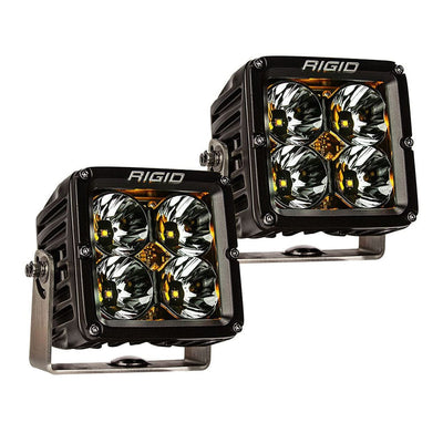 RIGID Industries RIGID Industries Radiance Pod XL - Black Case w/Amber Backlight - Pair Lighting