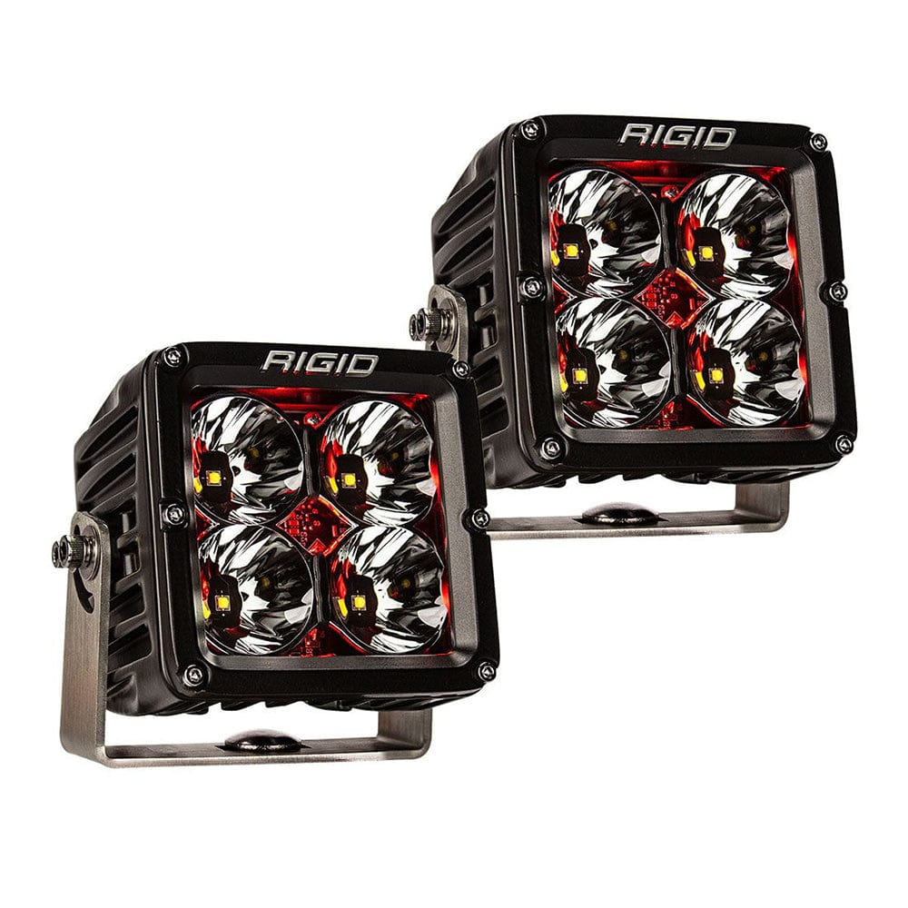 RIGID Industries RIGID Industries Radiance Pod XL - Black Case w/Red Backlight - Pair Lighting