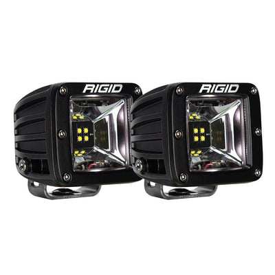 RIGID Industries RIGID Industries Radiance Scene Lights - Surface Mount Pair - Black w/White LED Backlight Lighting