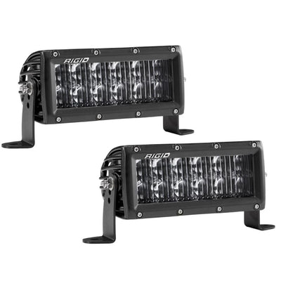 RIGID Industries RIGID Industries SAE Compliant E-Series 6" Light Bar - Pair - Black Lighting