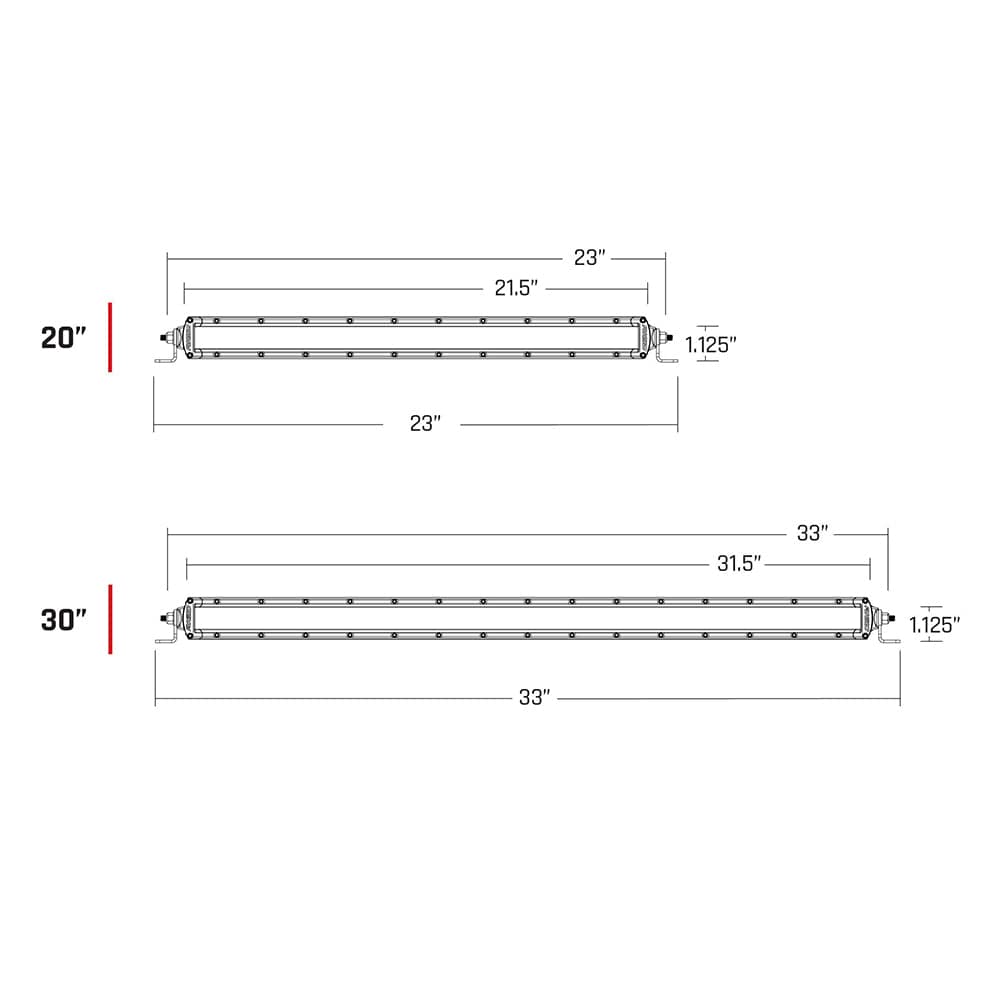 RIGID Industries RIGID Industries SAE Compliant SR-SRS 20" Light Bar - Black Lighting
