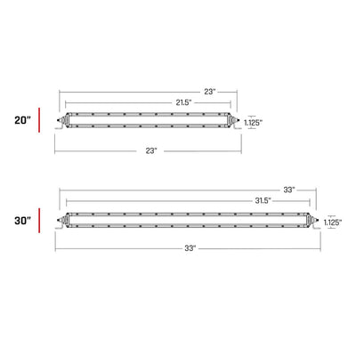 RIGID Industries RIGID Industries SAE Compliant SR-SRS 20" Light Bar - Black Lighting