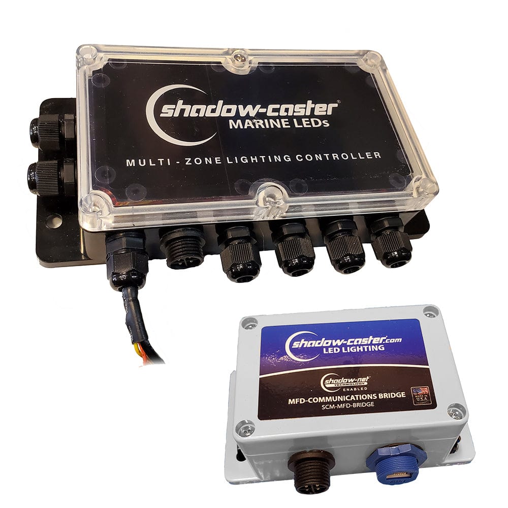 Shadow-Caster LED Lighting Shadow-Caster Ethernet Communications Bridge & Multi-Zone Controller Kit Lighting
