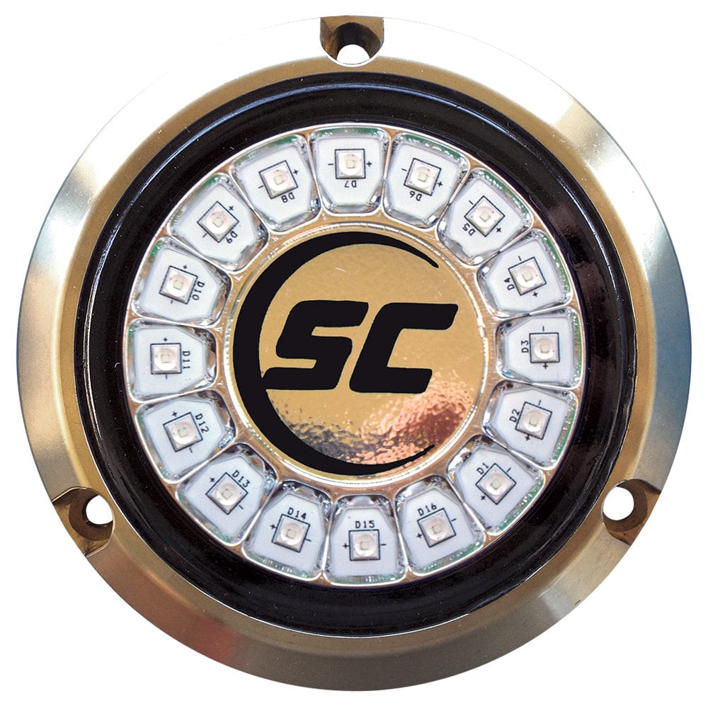 Shadow-Caster LED Lighting Shadow-Caster Great White Single Color Underwater Light - 16 LEDs - Bronze Lighting