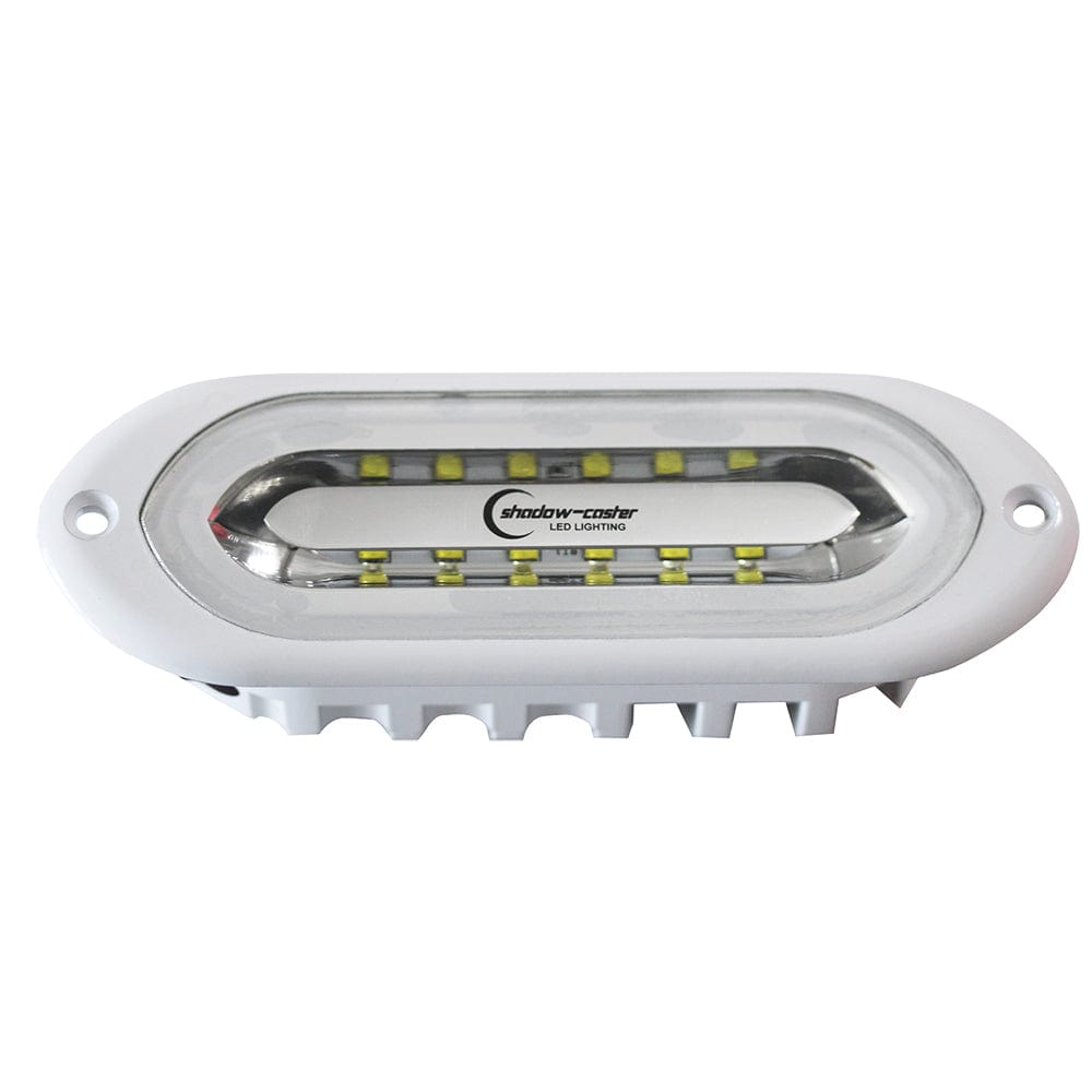 Shadow-Caster LED Lighting Shadow-Caster SCM-SL Series Flush Mount Spreader Light - White Housing - Full-Color Lighting