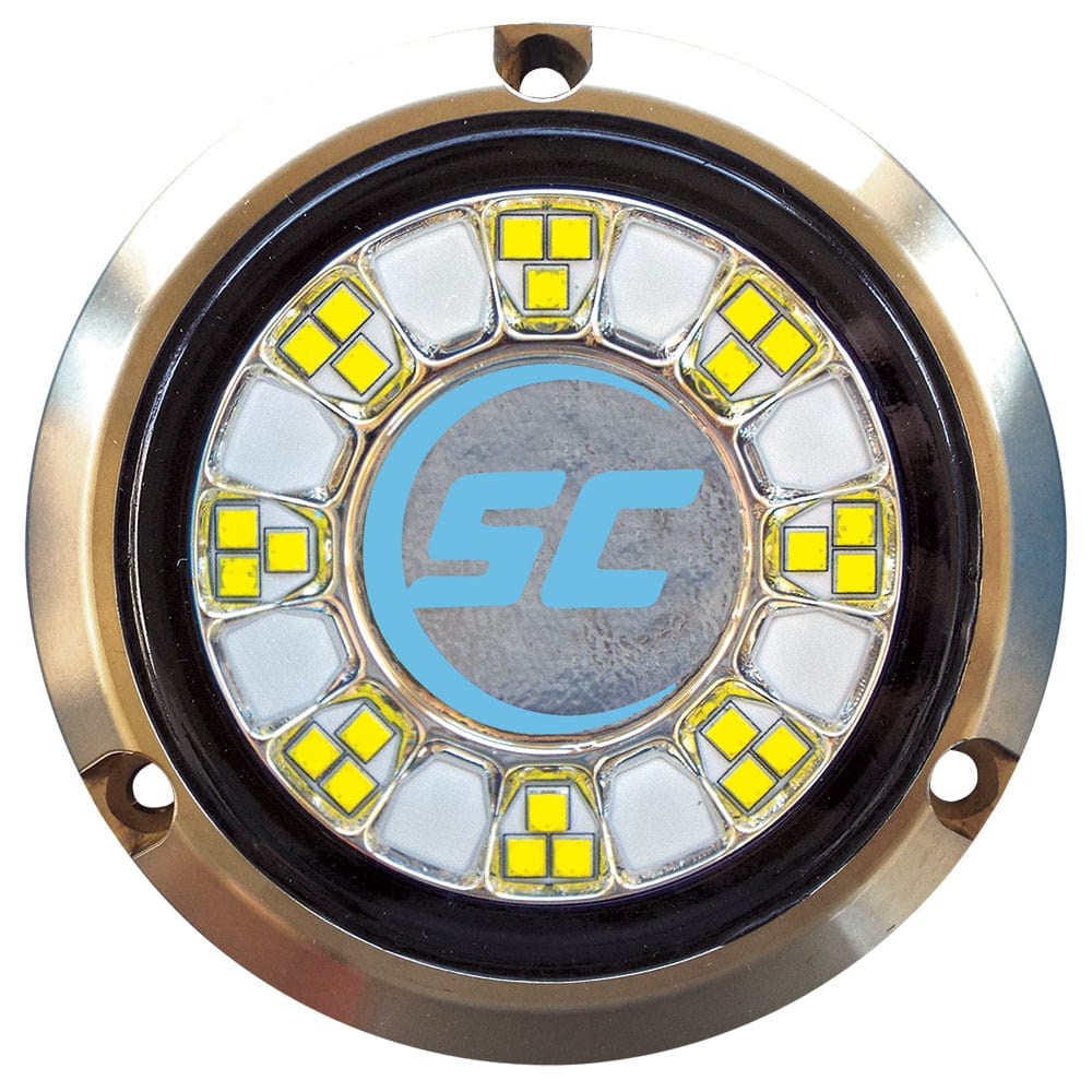 Shadow-Caster LED Lighting Shadow-Caster SCR-24 Bronze Underwater Light - 24 LEDs - Bimini Blue Lighting