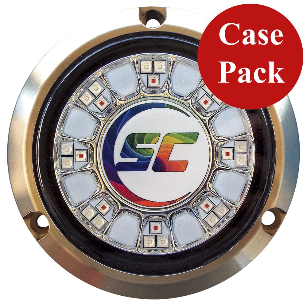Shadow-Caster LED Lighting Shadow- Caster SCR-24 Bronze Underwater Light - 24 LEDs - Full Color Changing - *Case of 4* Lighting