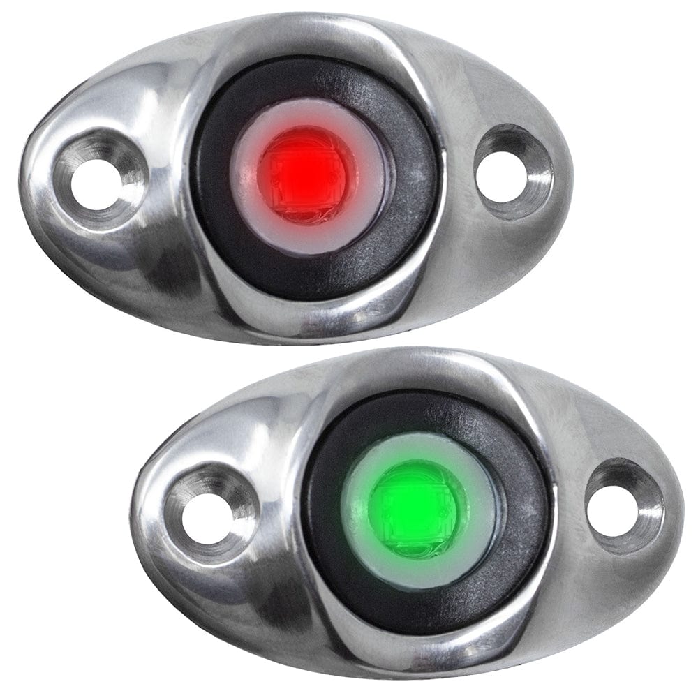 TACO Marine TACO Surface Mount LED Side Navigation Light Set - 1-3/4" Lighting