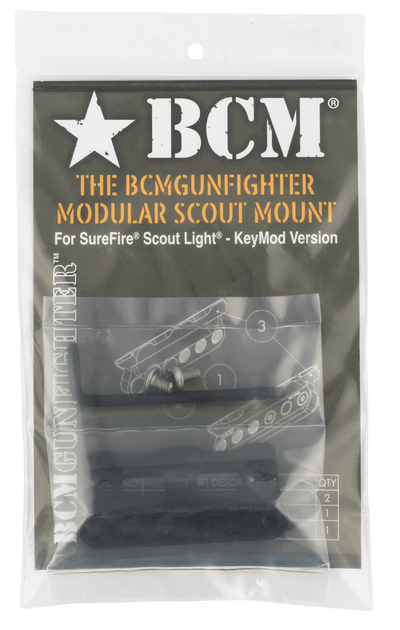 Bravo Company Mfg. Bcm Light Mount Modular Keymod - For Surefire Scout Light Mount Lights And Accessories