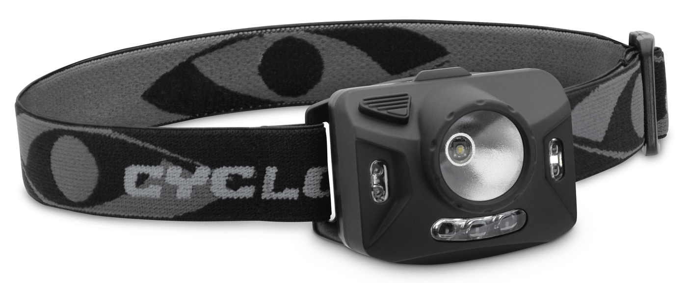 Cyclops Cyclops Headlamp Ranger Xp - 4-stage Led 126lum Black/grey Lights And Accessories