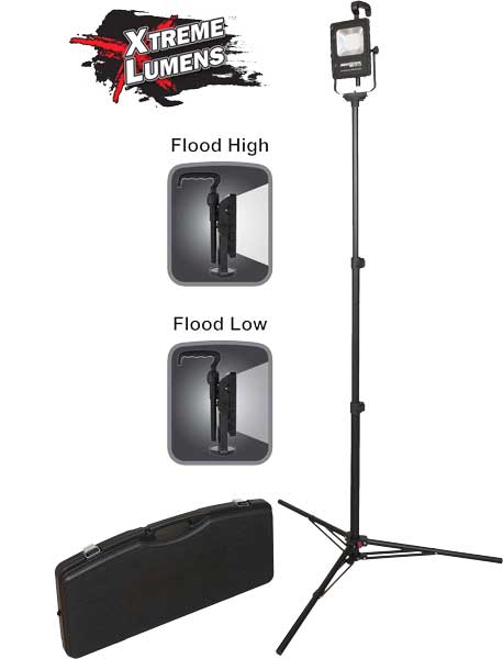 NightStick Nightstick Led Area Light Kit - W/tripod Base & Hard Case Lights And Accessories