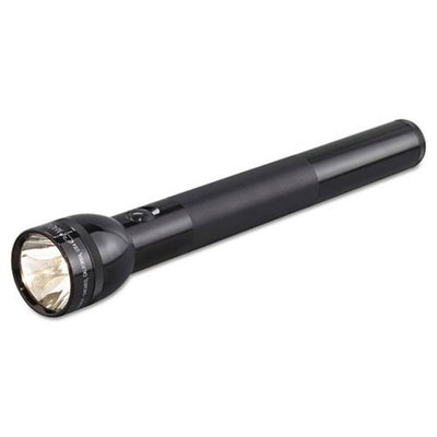 Maglite Maglite Heavy-Duty Incandescent 3-Cell D Flashlight Black Black / 4 Lights
