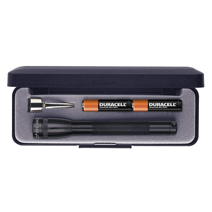 Maglite Maglite Presentation Box AAA Mini Flashlight Black Lights