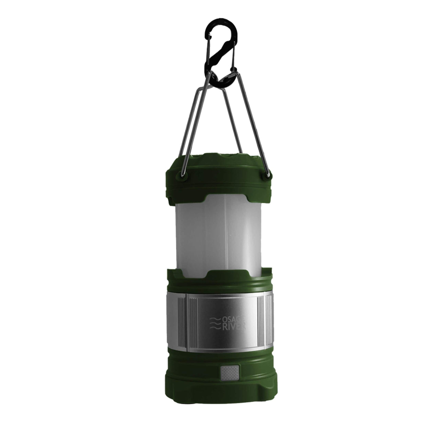 Osage River Osage River LED Lantern with USB Power Bank Green Lights