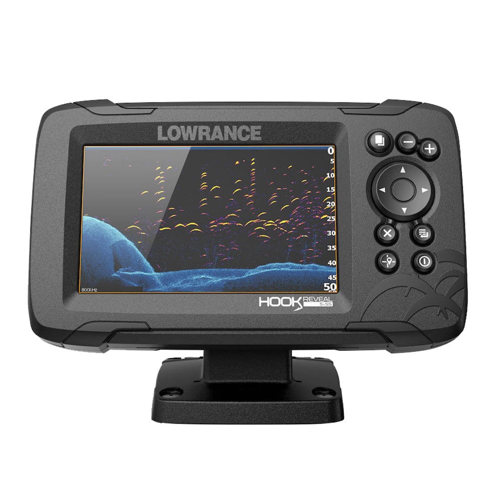 Lowrance Lowrance HOOK Reveal 5x Fishfinder w/SplitShot Transducer & GPS Trackplotter Marine Navigation & Instruments