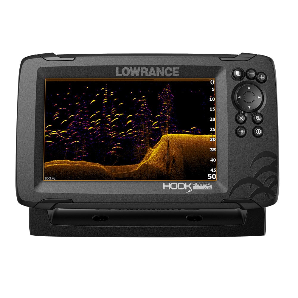 Lowrance Lowrance HOOK Reveal 7x Fishfinder w/TripleShot Transom Mount Transducer Marine Navigation & Instruments