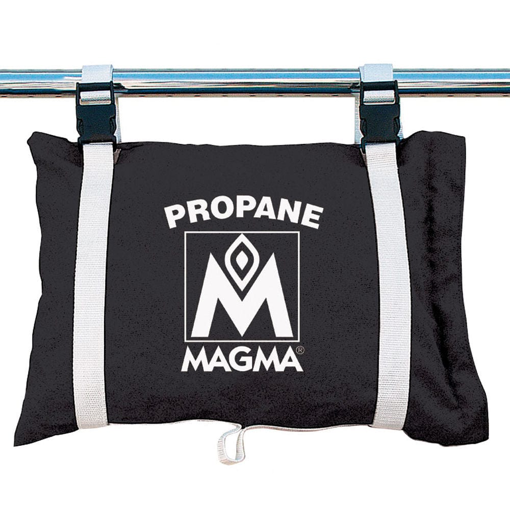 Magma Magma Propane /Butane Canister Storage Locker/Tote Bag - Jet Black Boat Outfitting