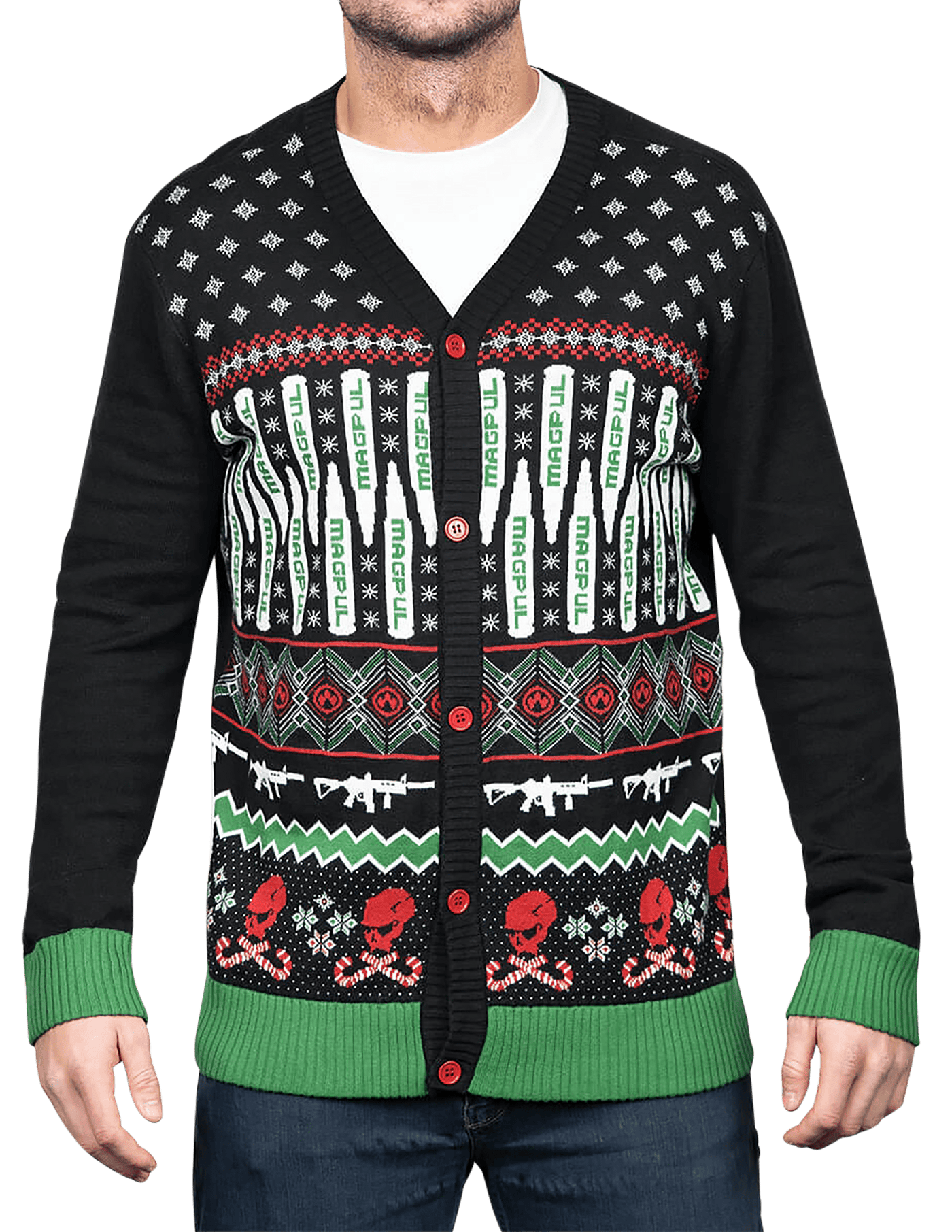 MAGPUL INDUSTRIES CORP Magpul Industries Corp , Magpul Mag1198-969-s Ugly Christmas Sweater Sm Krp Accessories