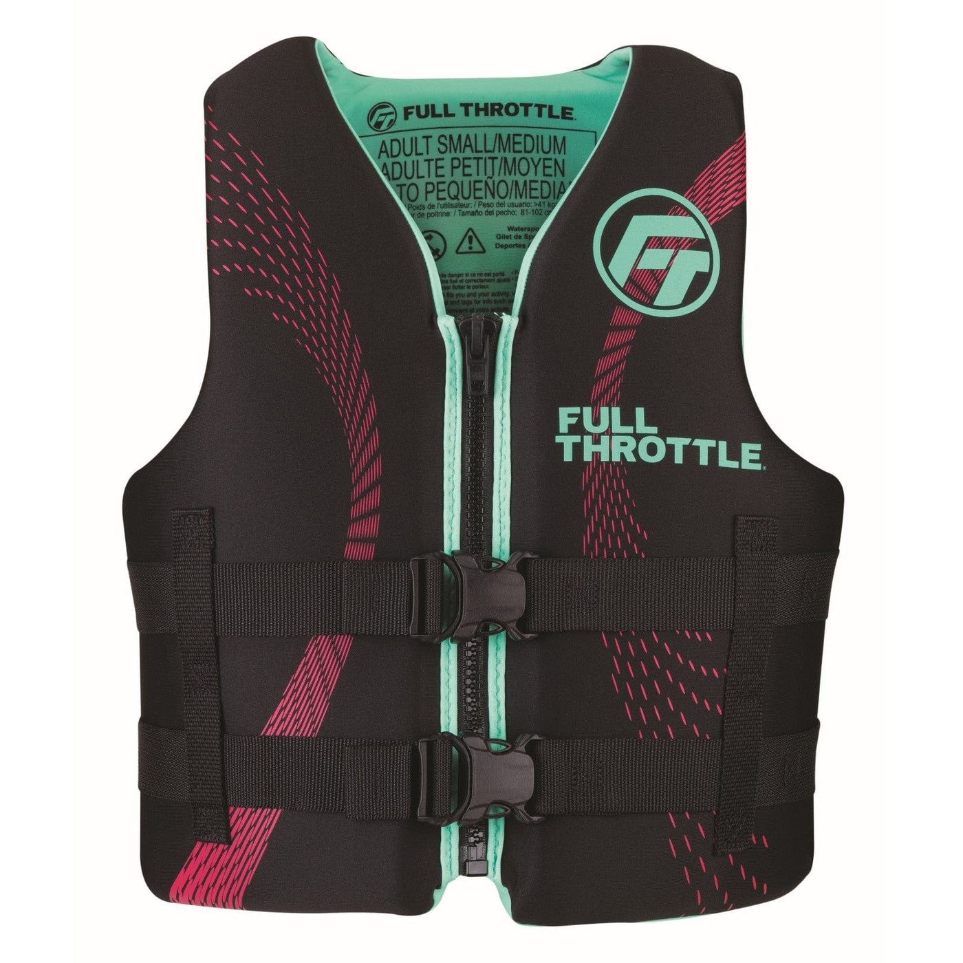 Full Throttle Full Throttle Adult Rapid-Dry Life Jacket S/M / Blue Marine And Water Sports