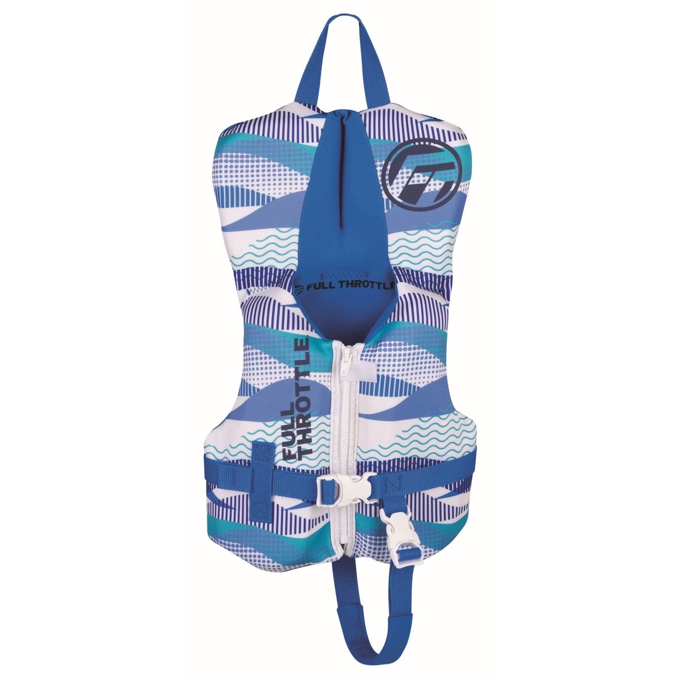 Full Throttle Full Throttle Infant Rapid-Dry Flex-Back Life Jacket Blue Marine And Water Sports
