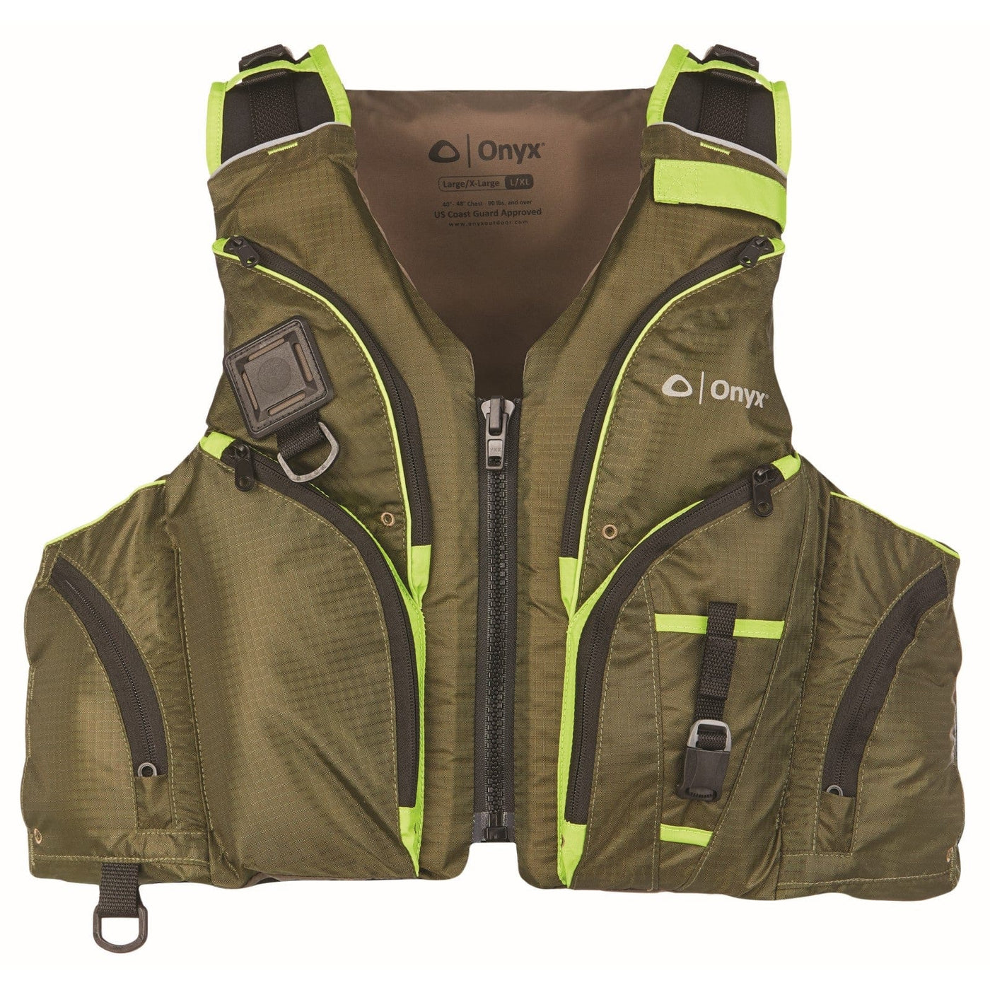 Onyx Onyx Pike Paddle Sports Life Jacket Green 2XL/3XL Marine And Water Sports