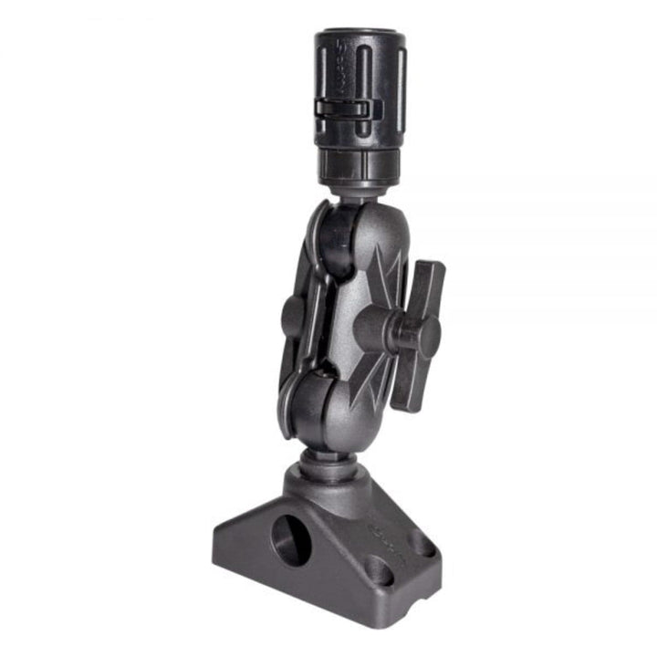 Scotty Scotty 1.5 in. Ball Mount with Gear Hd Post and 241 Sd Dk Mt Marine And Water Sports