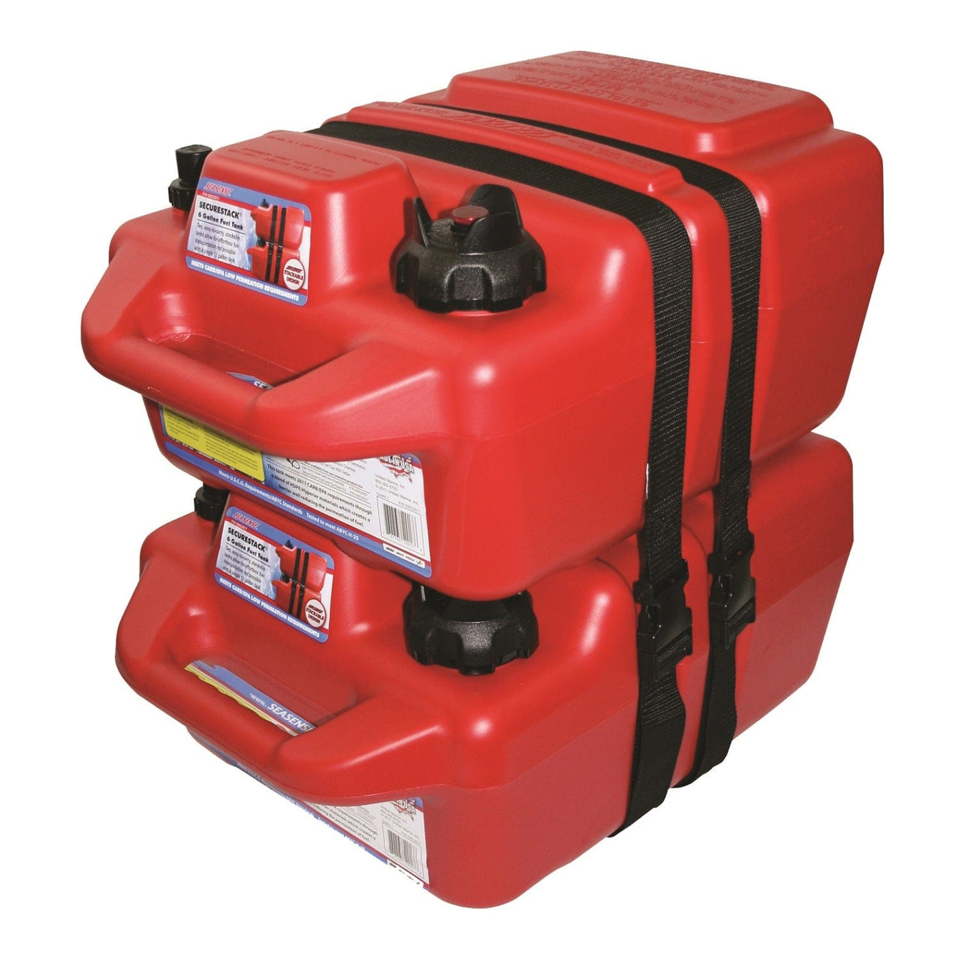 SeaSense SeaSense SecureStack 6 Gallon Stackable Fuel Tank Marine And Water Sports