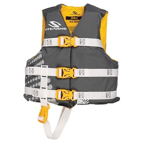 Stearns Stearns Pfd 3004 Child Opp Nylon Gold 3000002197 Marine And Water Sports