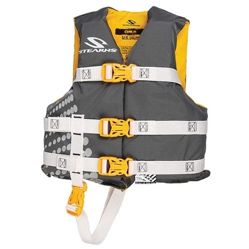 Stearns Stearns Pfd 3004 Child Opp Nylon Gold 3000002197 Marine And Water Sports